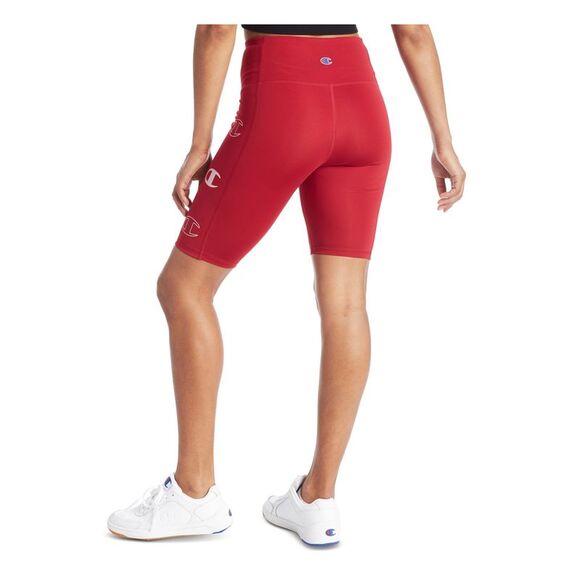 CHAMPION Womens Moisture Wicking Compression Biker Style Active Wear Shorts - Picture 2 of 3